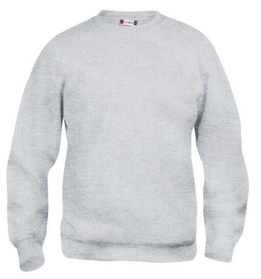 Clique Basic roundneck Lys grå