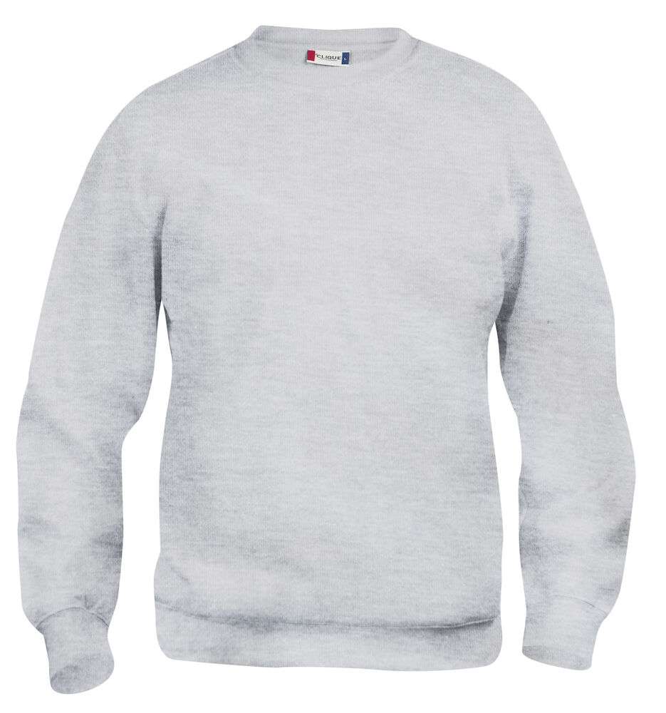 Clique Basic roundneck Lys grå