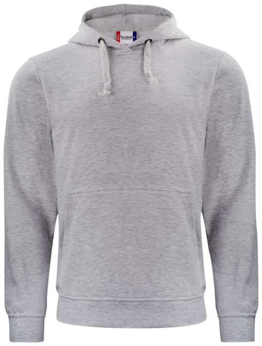 Basic Hoody Grey Melange