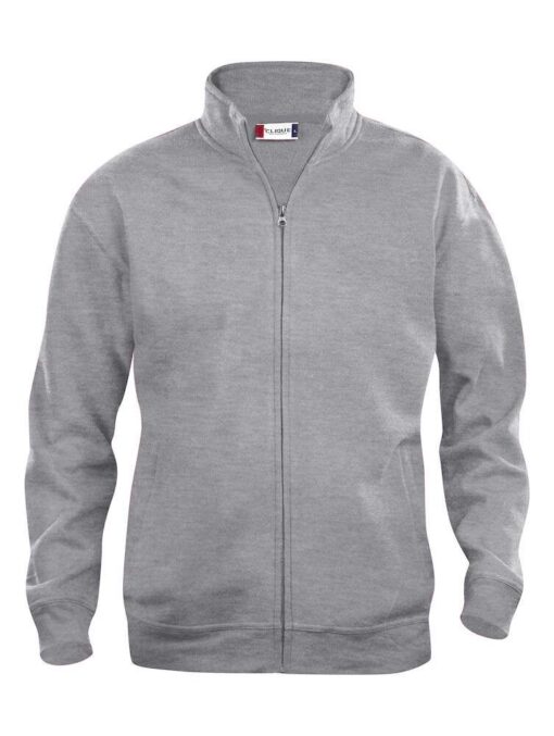 Basic Cardigan Grey Melange