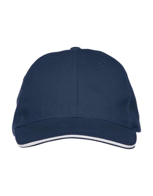 Caps Davis marine/hvit