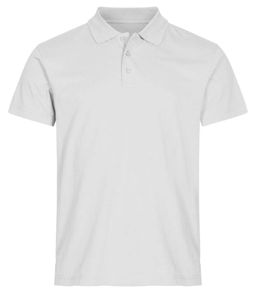 Clique Basic Polo White