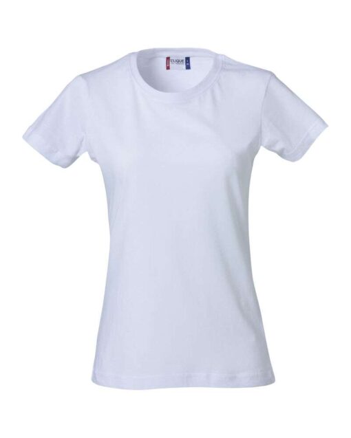 Clique Basic-T Hvit Dame