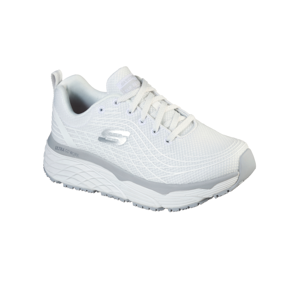 Max Cushioning Work Shoe White W
