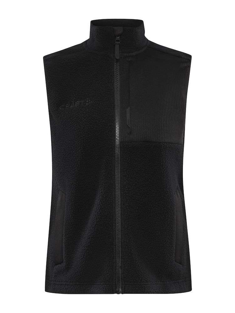 ADV Explore Pile Fleece Vest W Black