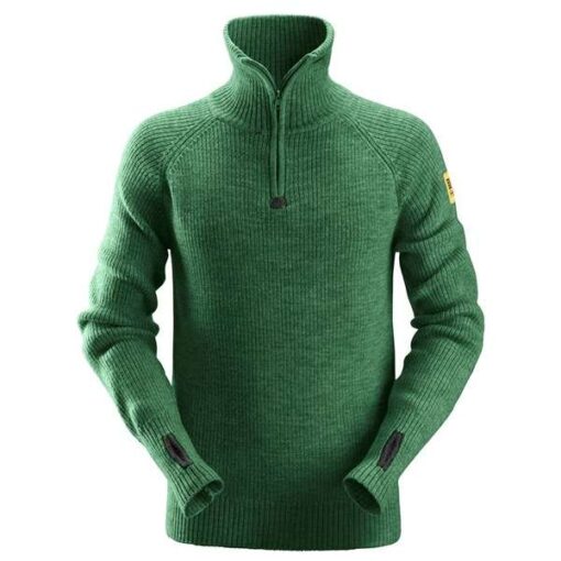 SNIC ULLGENSER 2905 1/2-ZIP SKOGGRØNN