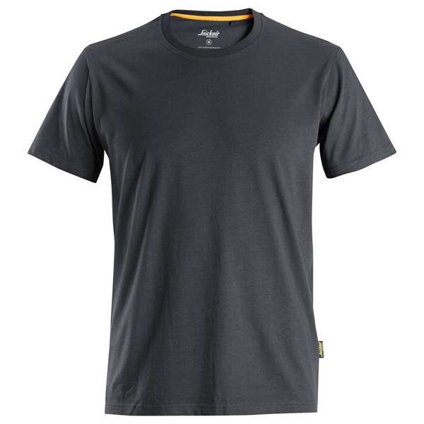 2526 Steel Grey  AllroundWork, T-skjorte i økologisk bomull