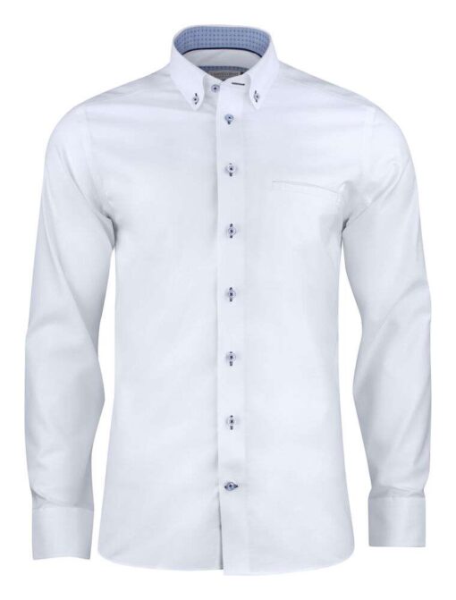 JH&F RED BOW 121 REGULAR FIT WHITE