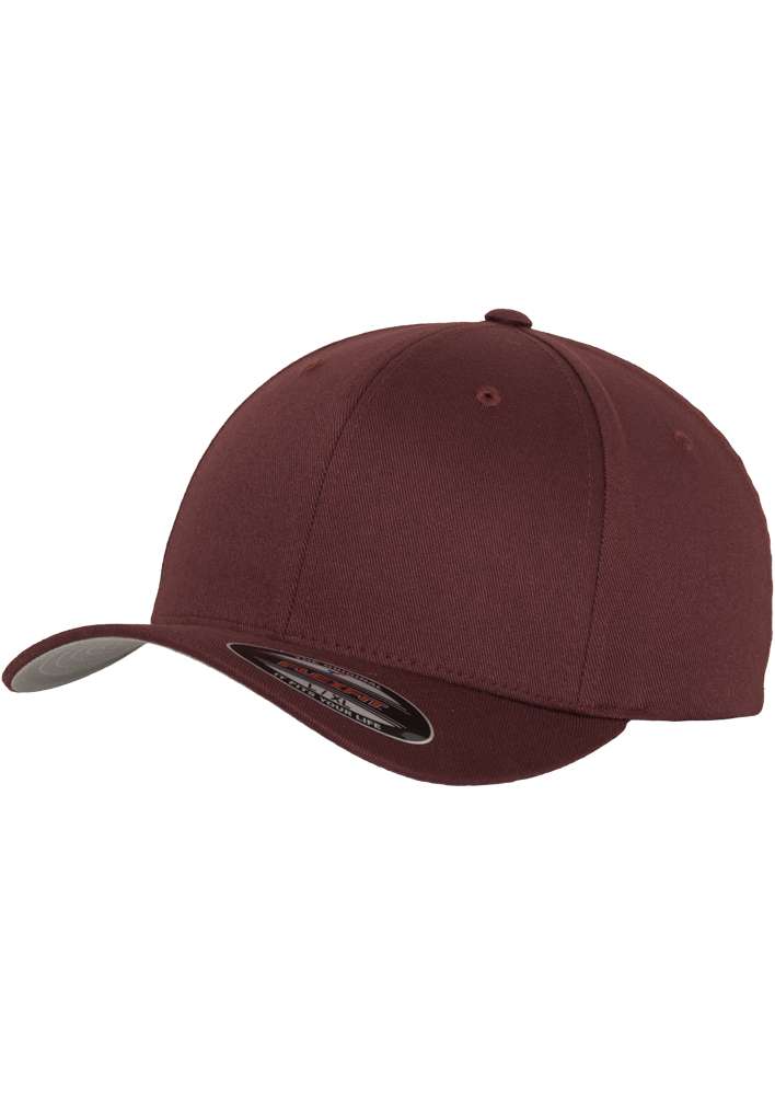 FL6277 Flexfit Wooly Combed Maroon