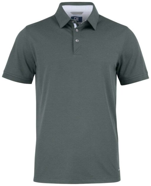CB Advantage Premium Polo Mens Pistol Grey