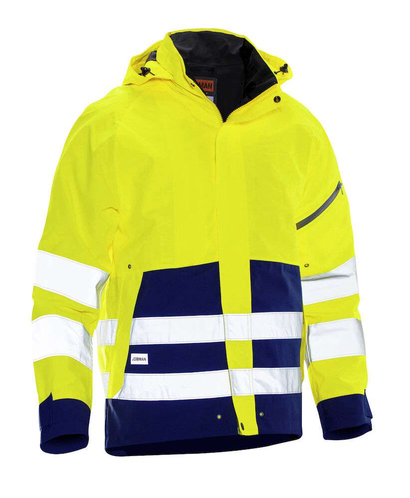 Jobman SKALLJAKKE HV GUL/MARINE