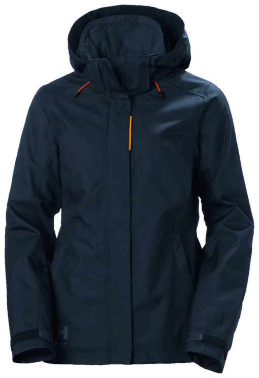 HH W LUNA SHELL JACKET NAVY