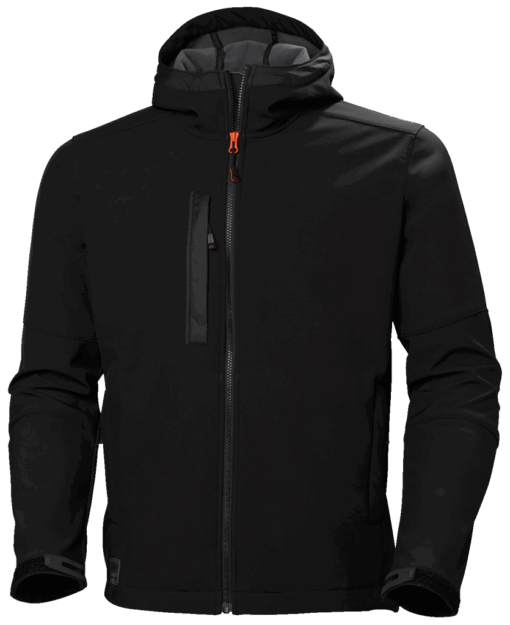 HH KENSINGTON HOODED SOFTSHELL 990BLACK