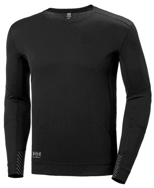 HH LIFA ACTIVE CREWNECK 990 BLACK