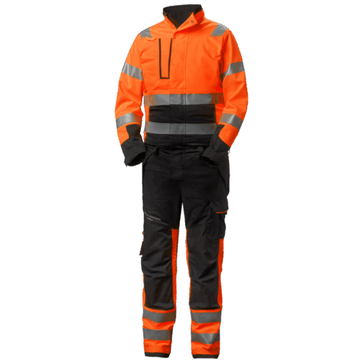 HH ALNA 2.0 WORKSUIT ORANGE/EBONY