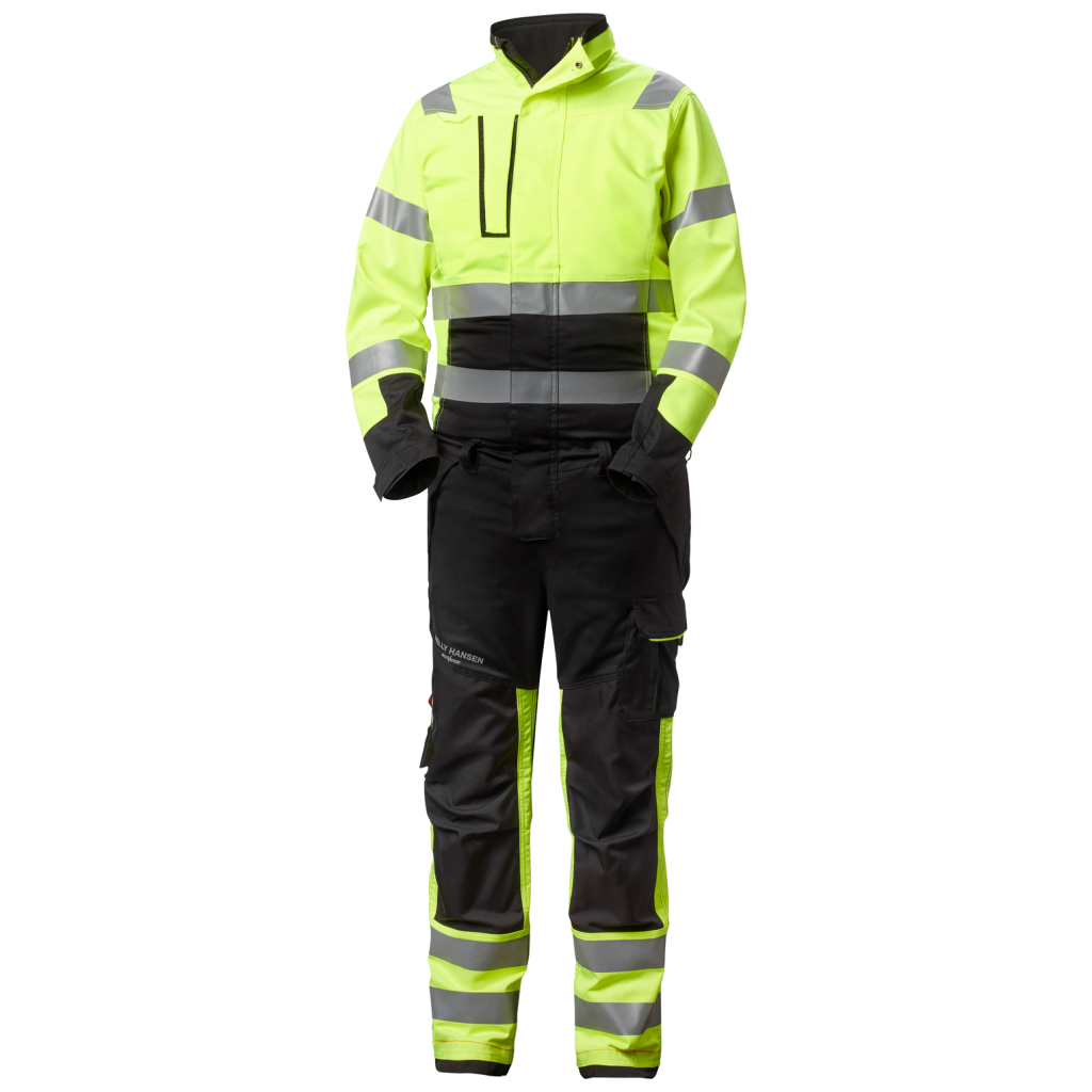 HH ALNA 2.0 WORKSUIT YELLOW/EBONY