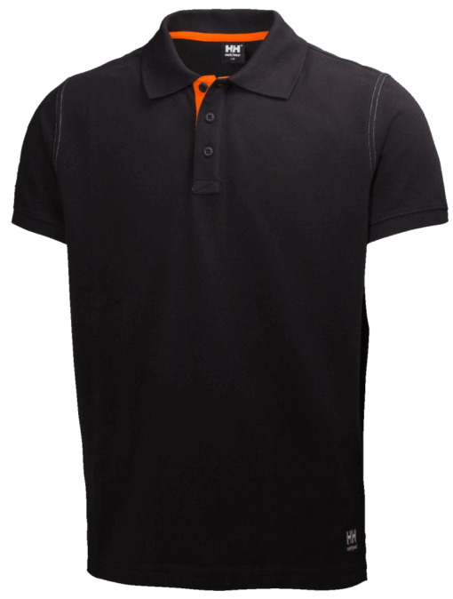HH OXFORD POLO 990BLACK