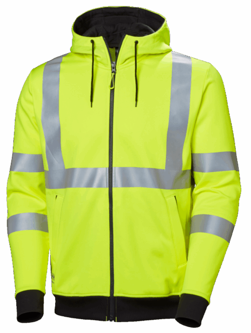 Addvis Hi Vis Hettejakke Med Glidelås