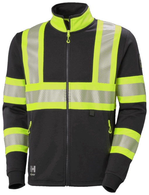 HH ICU ZIP SWEATSHIRT 369YELLOW