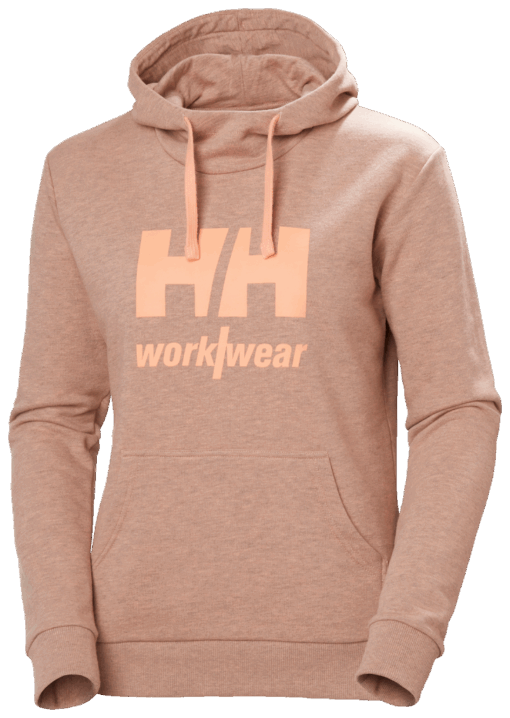 W LOGO HOODIE 058 ROSE QUARTZ