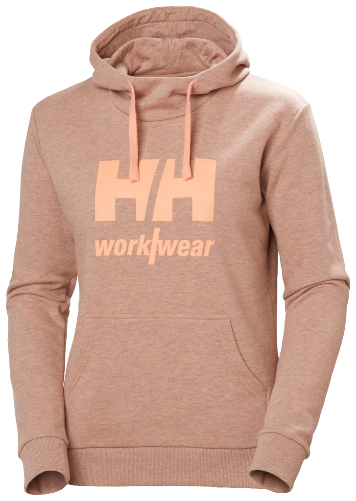 W LOGO HOODIE 058 ROSE QUARTZ