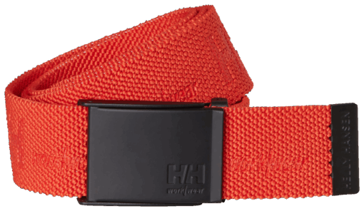 HH LOGO WEBBING BELT ORANGE