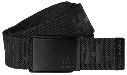 HH LOGO WEBBING BELT 990 BLACK