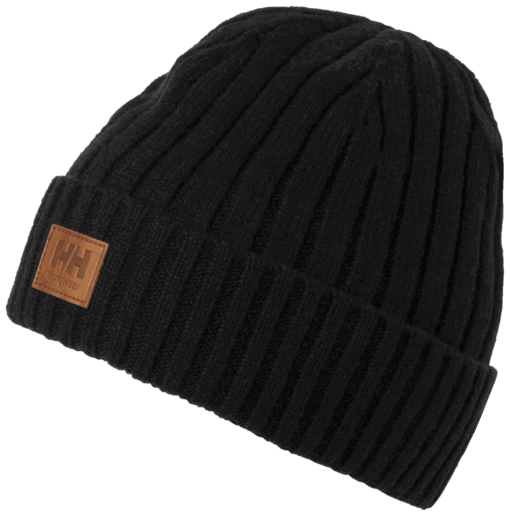 NAVY CLASSIC WOOL CUFF BEANIE 990 BLACK