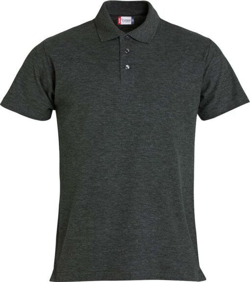 Clique Basic Polo Antracit Melange