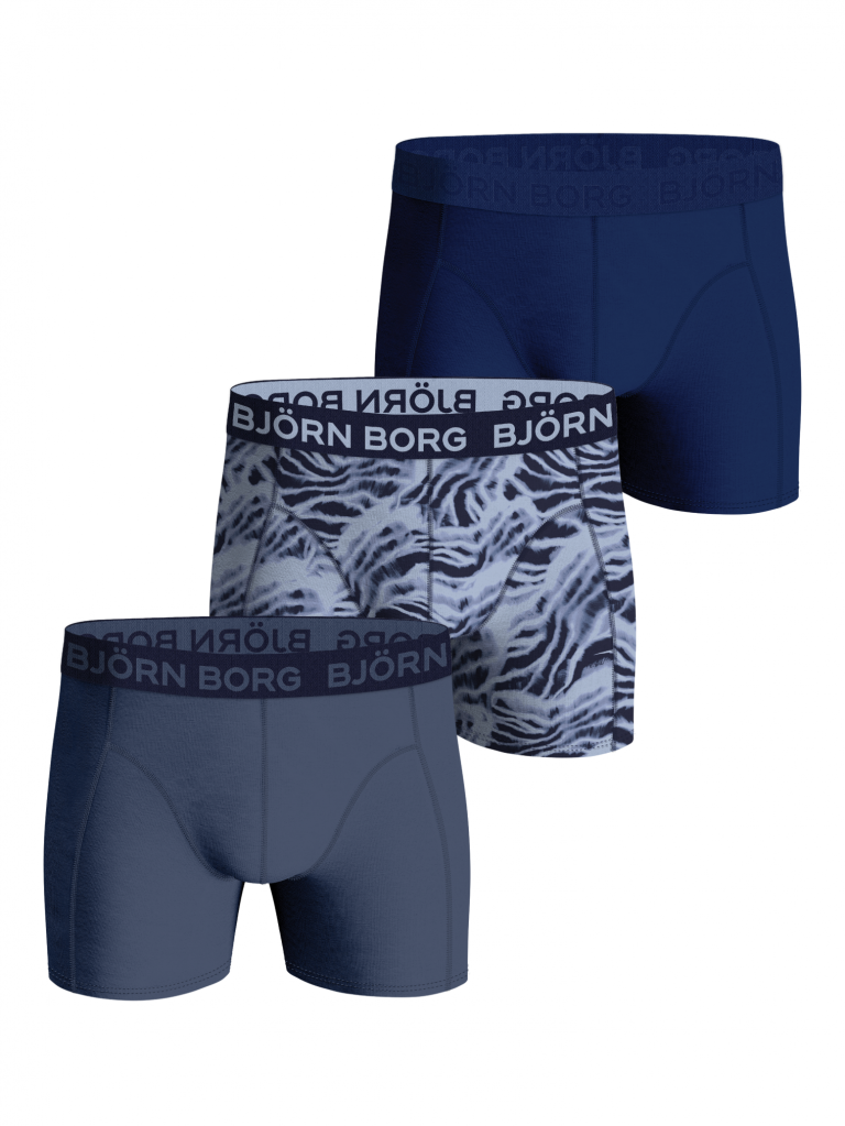 Boxer 3-p Underwear Blue