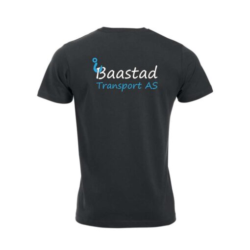 BAASTAD TRANSPORT CLASSIC T-SHIRT SORT BLOGO - Image 2