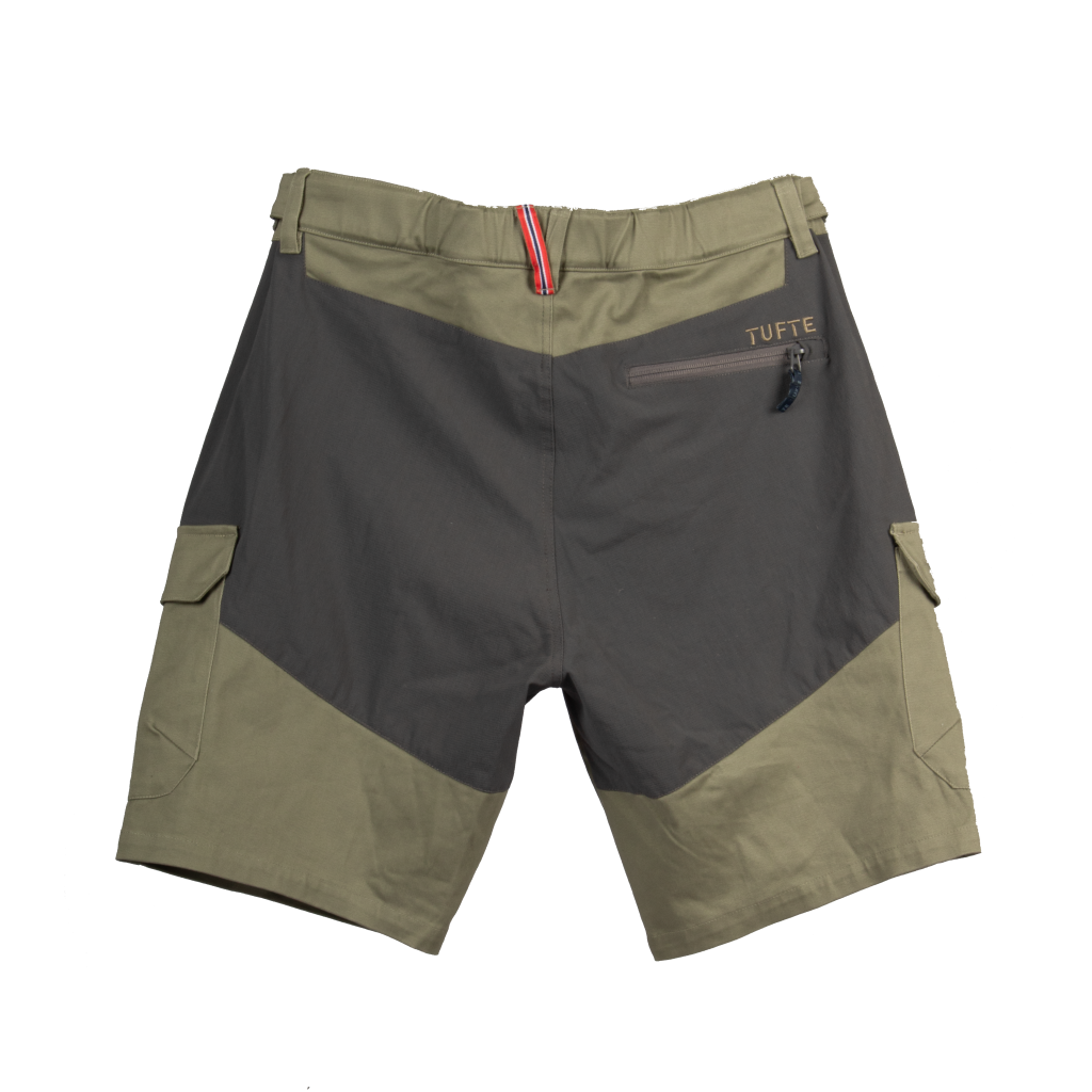 TW Hazel Hiking Shorts Vetiver / Gray Pinstripe